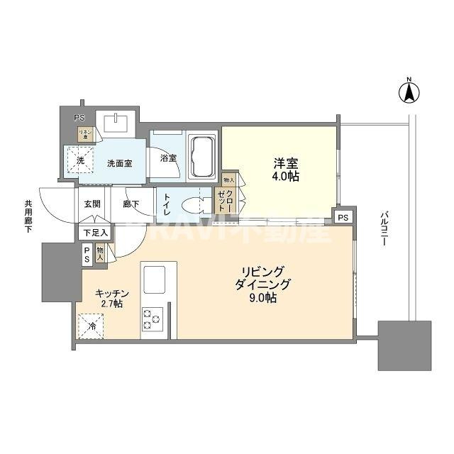 シティタワー大阪本町の外観