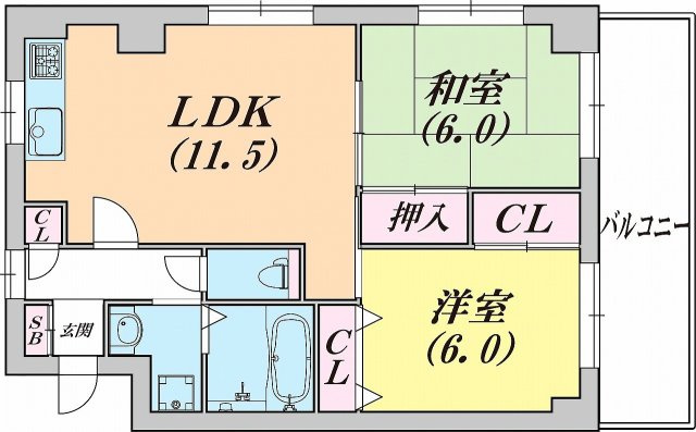 パールハイツ三輪