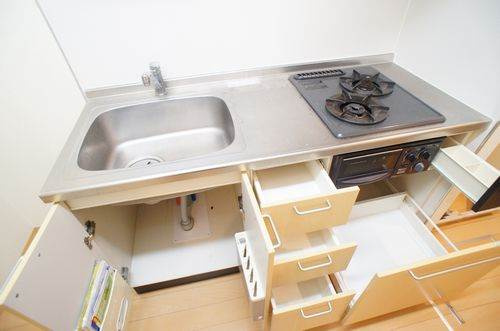 ピノ　カンポのキッチン|★2口ガスコンロ付き