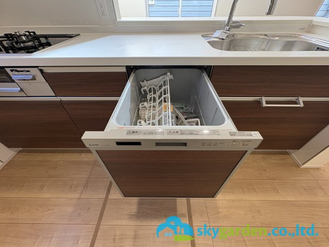 藤沢市羽鳥5丁目 3号棟のキッチン|食洗機が付いてます