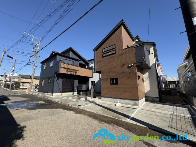 藤沢市羽鳥5丁目 3号棟の前面道路含む現地写真|前面道路含む現地写真です