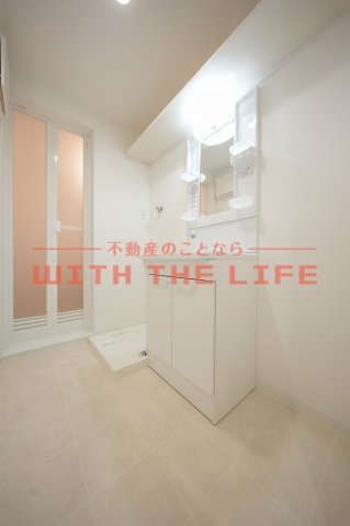 ADC津福【キャッシュバック対象物件】の洗面所|※同建築会社施工物件の写真※現状優先