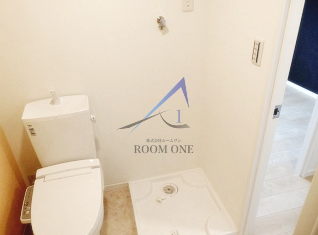 プリムローズ大森の設備|洗濯機置き場です。