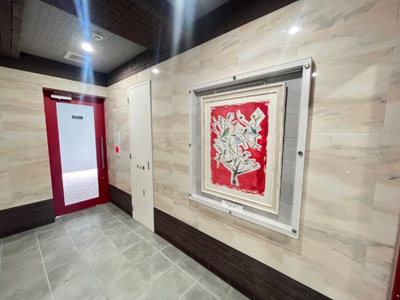 【エントランス】 | 常秀館 | 落ち着いたエントランスです