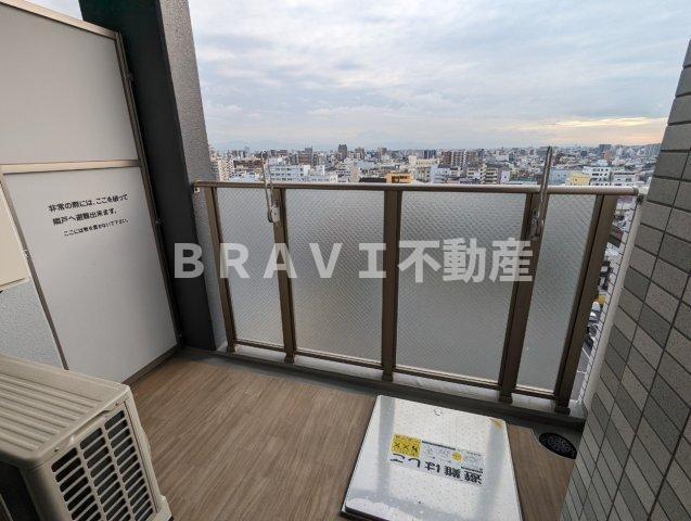 エスリード大阪CENTRAL AVENUE BRAVI不動産のバルコニー
