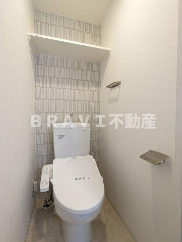 エスリード大阪CENTRAL AVENUE BRAVI不動産のトイレ