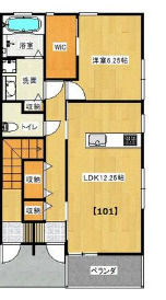 アルタイルの間取り