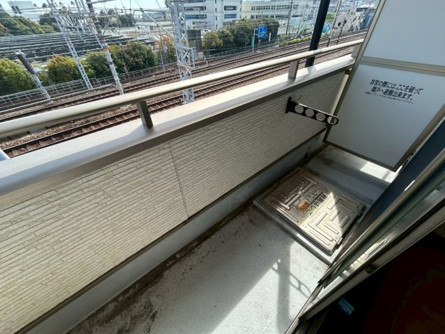 クリアパール垂水のバルコニー