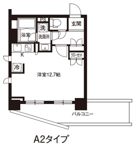レジディア御茶ノ水の間取り