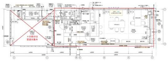 【間取り】 | （仮称）建中寺東貸店舗【　飲食系おすすめ　】