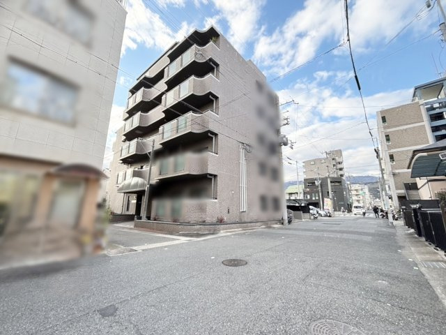 魚崎北町1丁目 売土地の前面道路含む現地写真