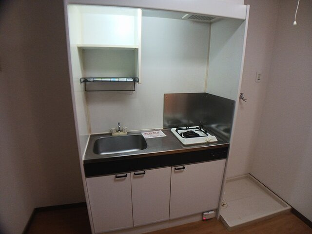 中町ハイツのキッチン|お料理しやすいキッチンです