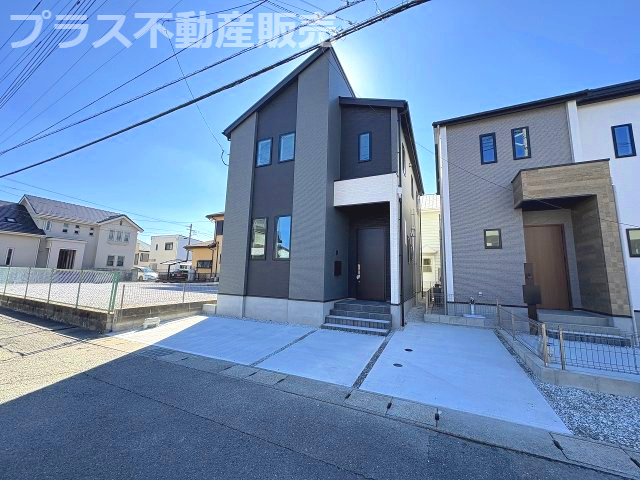 【外観】 | 糟屋郡須恵町旅石26期　1号棟（全2棟）【仲介手数料無料・0円】 | 完成しました。物件内部もご見学頂けます。プラス不動産販売にお任せ下さい。