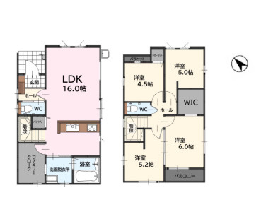 【間取り】 | 糟屋郡須恵町旅石26期　1号棟（全2棟）【仲介手数料無料・0円】 | 平日、土日祝日もお好きな日時にご見学可能です。お気軽にお問合せ下さい。