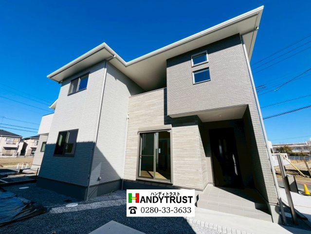 古河市西牛谷　第４期　全4邸の外観|〇１号棟　外観写真〇
陽当たり良好！広々LDK20帖！収納豊富な間取りです♪ぜひ、お気軽にお問い合わせください（＾＾）
2026年2月撮影