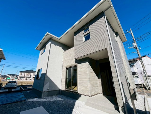 古河市西牛谷　第４期　全4邸の外観|〇１号棟　外観写真〇
内覧予約受付中！お気軽にお問い合わせください♪
2026年2月撮影