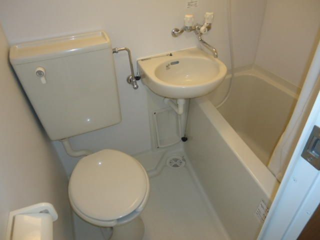 コーポ宮の浴室