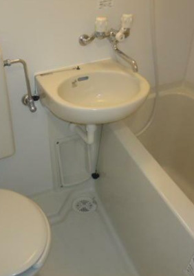 コーポ宮の洗面所