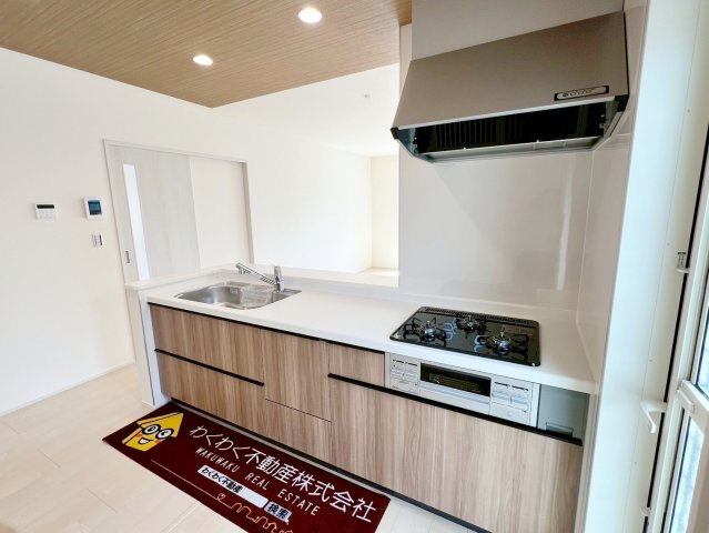 焼津市高新田／2期　新築戸建のキッチン