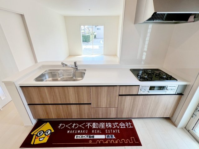 焼津市高新田／2期　新築戸建のキッチン