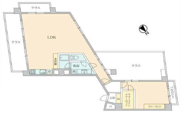 ドエルC&Tの間取り