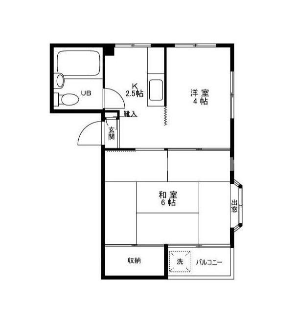 第二千種ビルの間取り