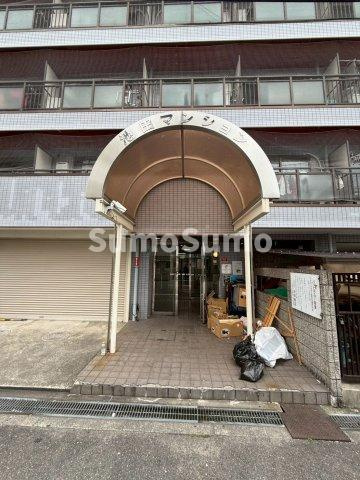 大国町池田マンションのエントランス|落ち着いたエントランスです