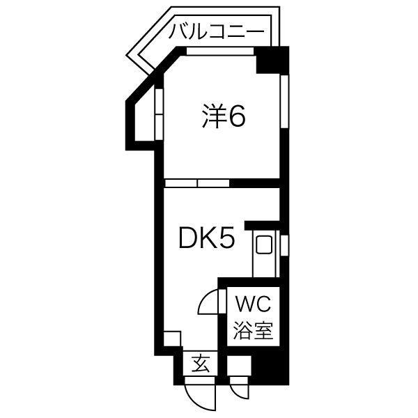 シンプルライフ荒田の間取り