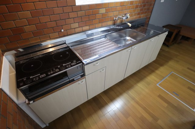天理市柳本町貸家のキッチン