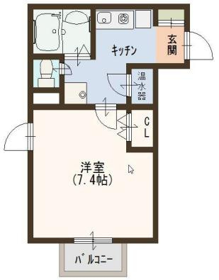 アヴェニール岡本の間取り