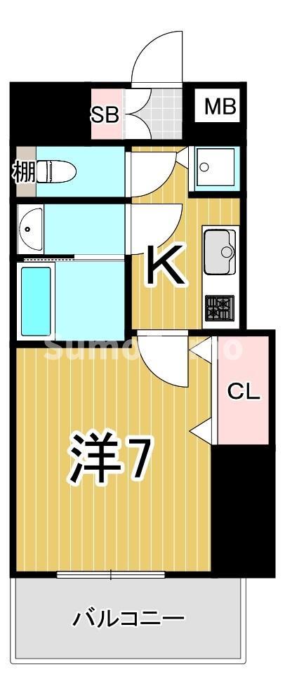 Luxe芦屋南の間取り