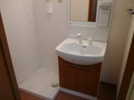 プレサス天神の洗面所