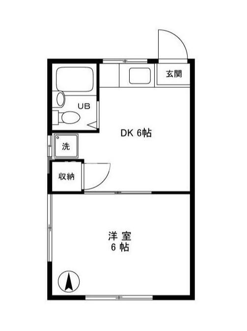 ジュエン若木の間取り