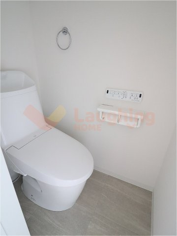 （仮称）久留米野中町アパートのトイレ|清潔感のあるトイレです
