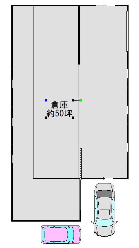 堺市南区小代　貸倉庫[物件番号：898220]の間取り