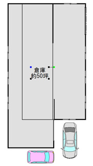 【間取り】 | 堺市南区小代　貸倉庫