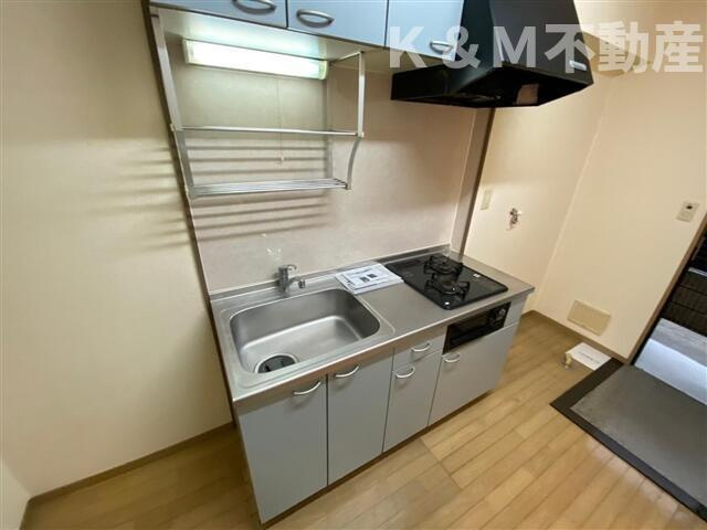 ＷＩＮＤＳ　ＧＡＲＤＥＮ～ウインズガーデン～のキッチン|コンパクトなキッチンで掃除もラクラク