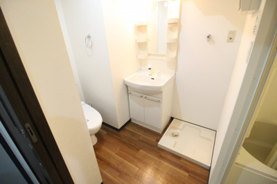 【洗面所】 | ベリーウェル阿倍野 | 室内洗濯機置き場