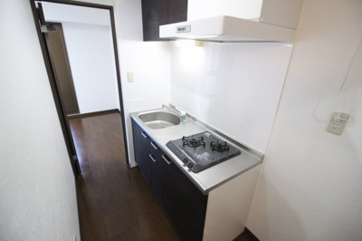 【キッチン】 | ベリーウェル阿倍野 | システムキッチン　ガス2口