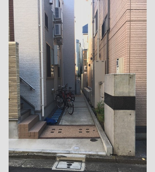 新宿区中落合３丁目のアパートの展望