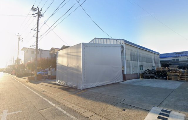 根崎町工場Ａの外観