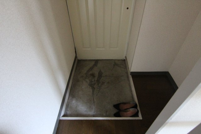チェレスタ元住吉の玄関