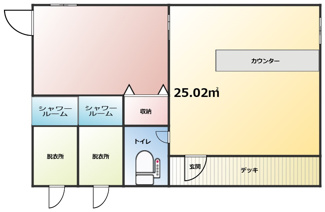 【間取り】 | 宮古島マリンショップ跡地