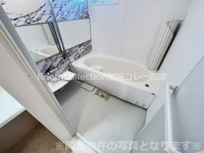 【浴室】 | メゾンＳａｋｕｒａ | ※同型物件の写真となります※