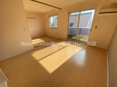 【居間・リビング】 | メゾンＳａｋｕｒａ | ※同型物件の写真となります※