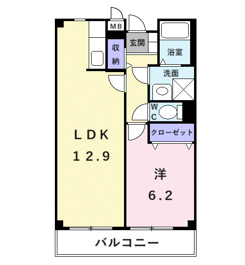 サングレイスの間取り