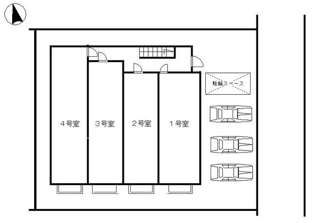 レジデンスＨＡＲＵの区画図
