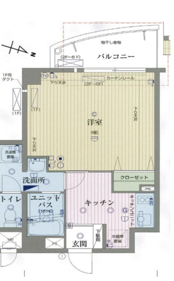 【間取り】 | アクアプレイス新神戸駅前