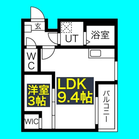 MOVE本陣GRANDEの間取り