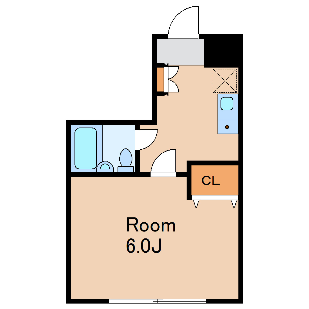 エクセルタナカの間取り